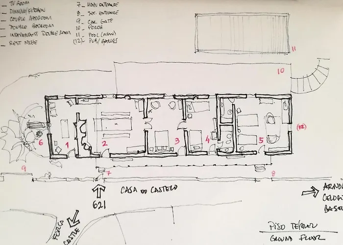 Casa Do Castelo Em Arnoia *